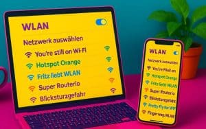 Kluge WLAN-Namen – Lustige & kreative Ideen