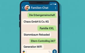 Lustige Namen für Familiengruppen bei WhatsApp